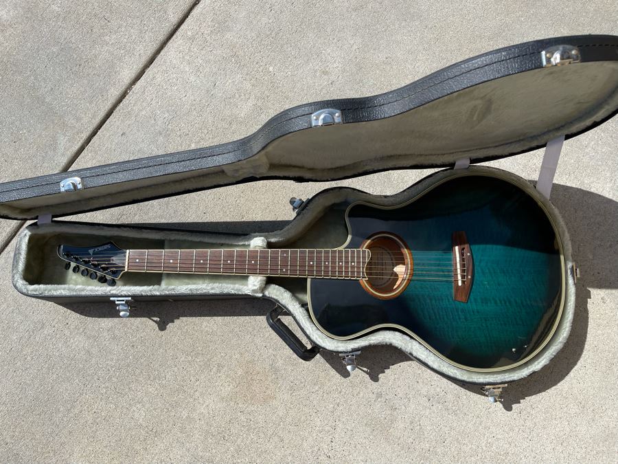 Samick Acoustic Guitar With Pickup Model No EAG88 [Photo 4]