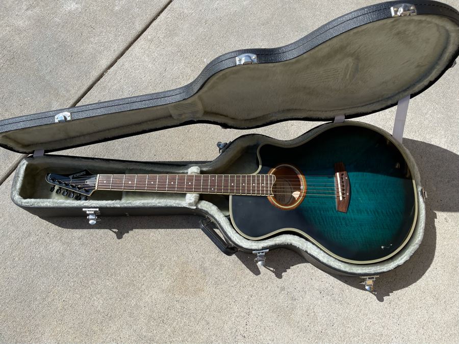 Samick Acoustic Guitar With Pickup Model No EAG88 [Photo 2]