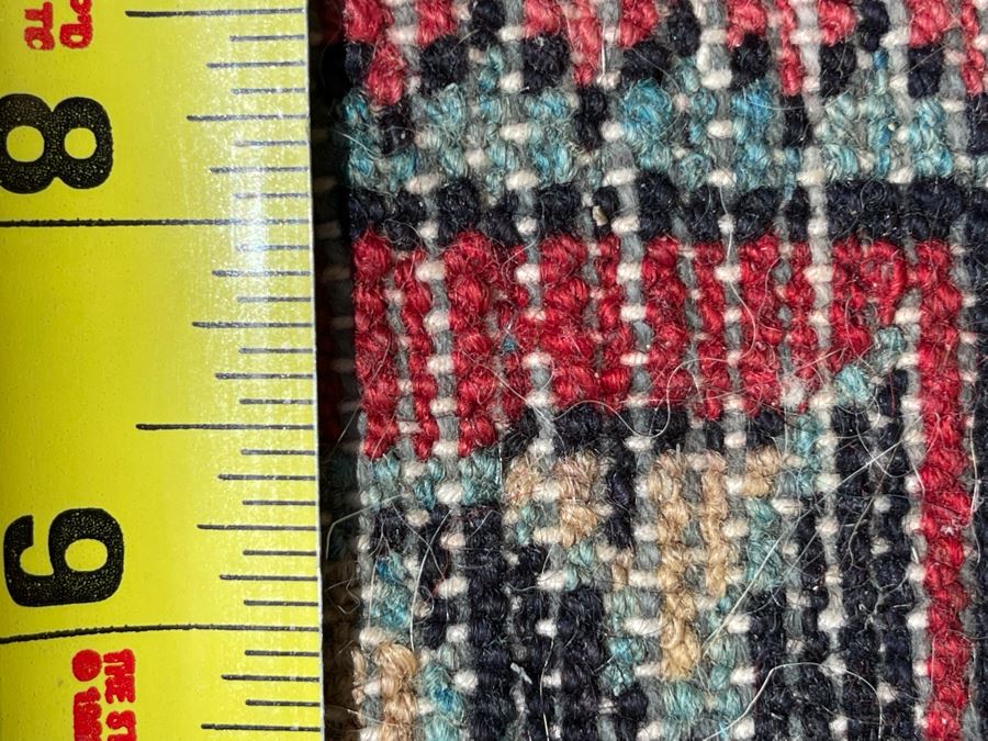 Hand Knotted Wool Persian Runner Rug Hamadan Design 17'2' X 3'10' [Photo 18]