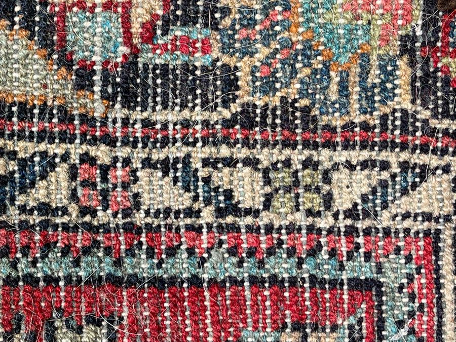 Hand Knotted Wool Persian Runner Rug Hamadan Design 17'2' X 3'10' [Photo 16]