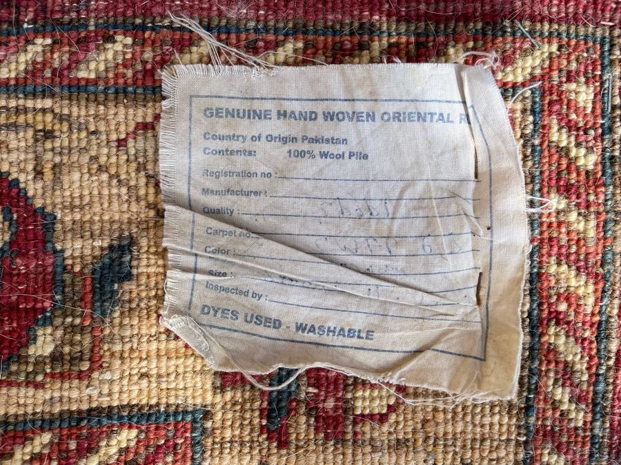 Hand Woven Persian Area Rug From Pakistan 48 X 70 [Photo 14]