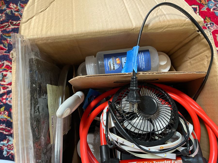 Large Salt Water Aquarium With Fish, Live Coral And Supplies 'NOTE: Pick Up From Carlsbad Home By Apt / May Need To Hire Special Delivery Co' 48W X 17D X 56H [Photo 27]