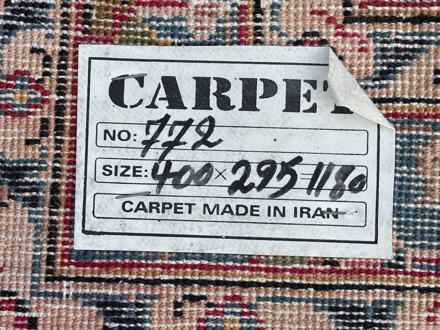 Hand Knotted Wool Persian Area Rug Made In Iran 9' 9' X 13' [Photo 20]