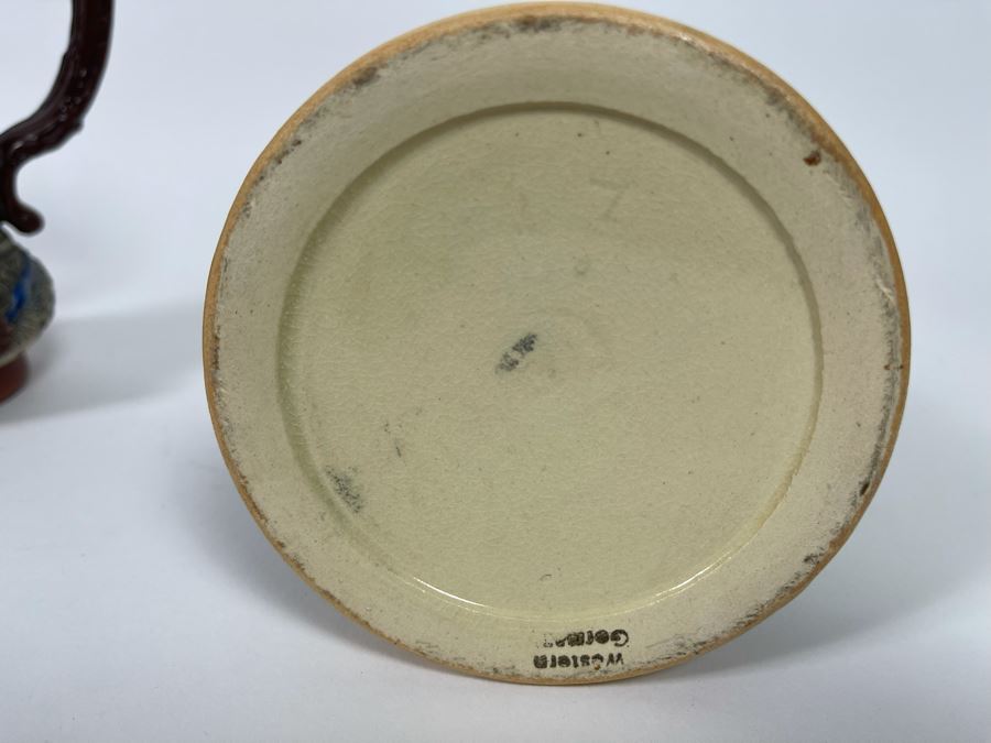 Pair Of German Beer Steins 11.5H And 7.5H [Photo 8]