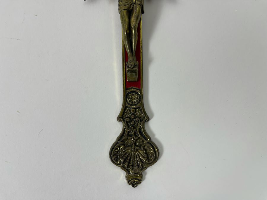 Brass Crucifix 8W X 12H [Photo 5]