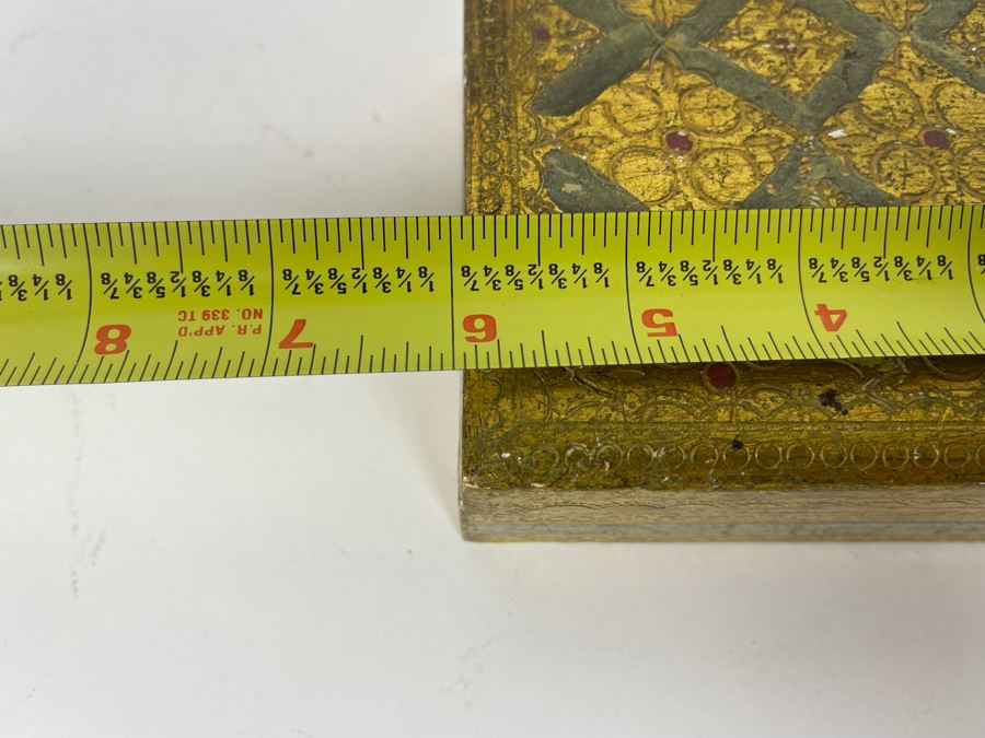 Mother Of Pearl Inlay Dish 7 X 4 And Italian Box 6 X 4.5 [Photo 9]