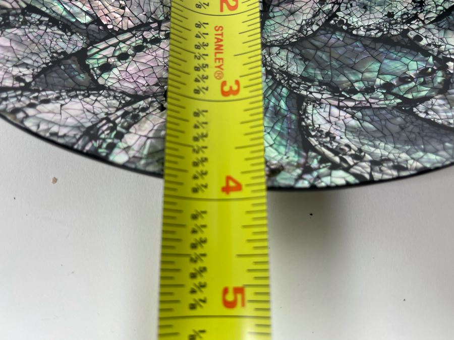 Mother Of Pearl Inlay Dish 7 X 4 And Italian Box 6 X 4.5 [Photo 12]