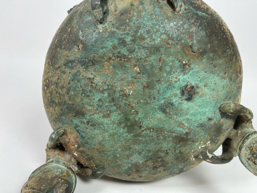 Chinese Reproduction Bronze Vessel 10W X 13H [Photo 19]