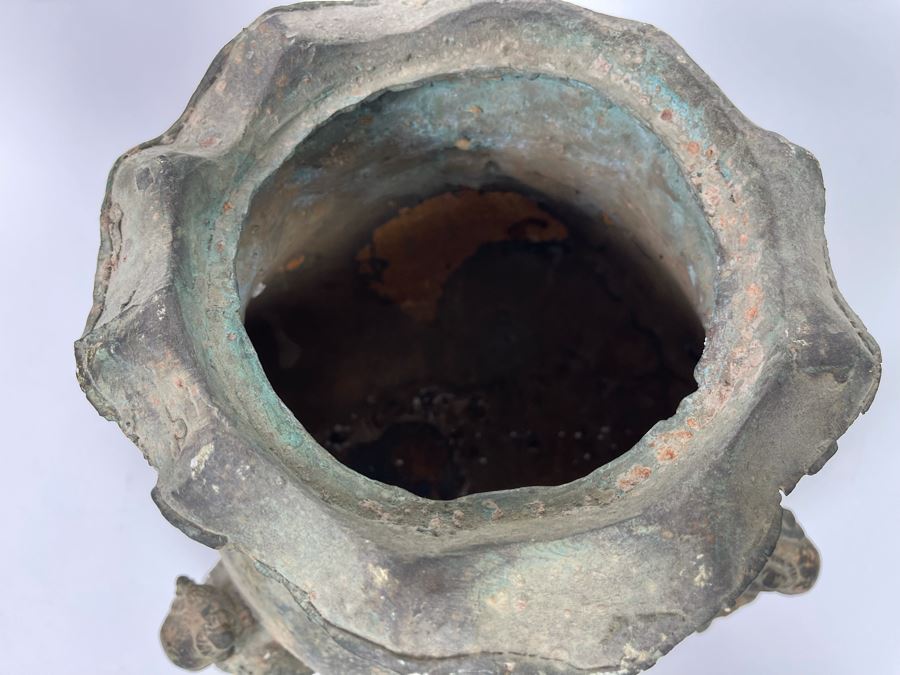 Chinese Reproduction Bronze Vessel 10W X 13H [Photo 12]