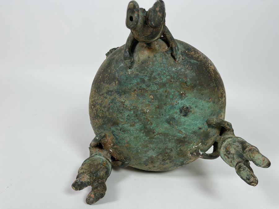 Chinese Reproduction Bronze Vessel 10W X 13H [Photo 18]