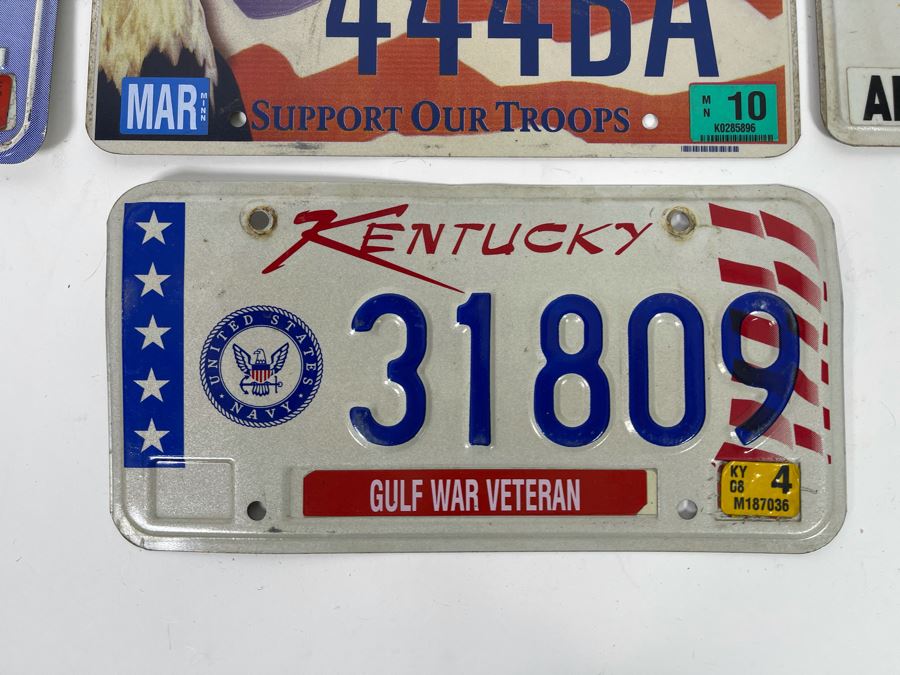 Nine License Plates From Various States [Photo 7]