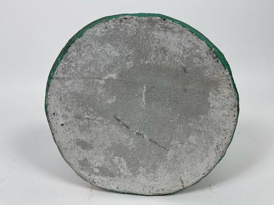 Concrete Buddha Statue With Bronze Patina 9W X 16H [Photo 10]