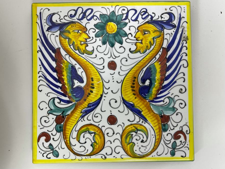 Collection Of Vintage Italian Ceramics Pottery Including Labor Deruta And Arte D’Italia - See Photos [Photo 10]