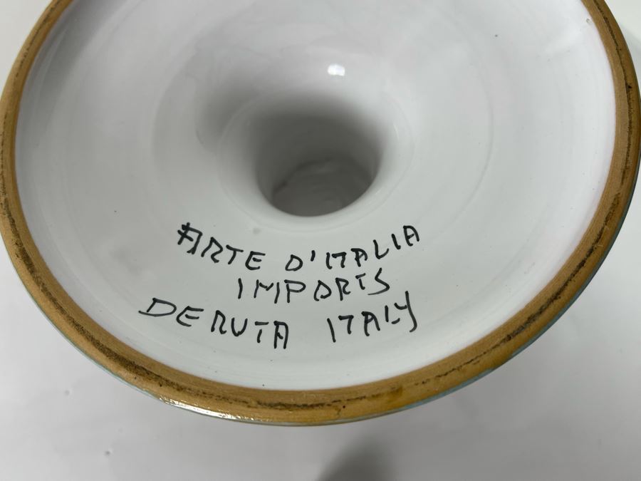 Collection Of Vintage Italian Ceramics Pottery Including Labor Deruta And Arte D’Italia - See Photos [Photo 22]