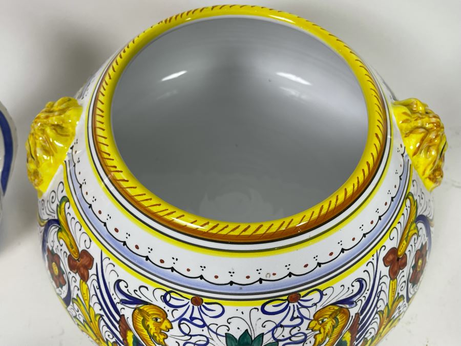 Collection Of Vintage Italian Ceramics Pottery Including Labor Deruta And Arte D’Italia - See Photos [Photo 26]