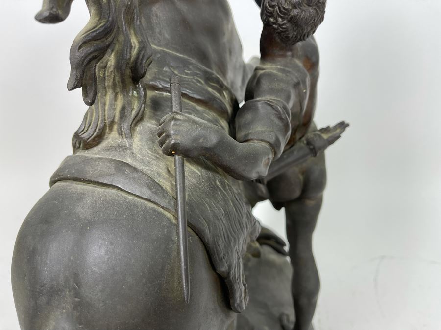 Bronze Statue Of Marly Horses And Its Stable-Keeper Africa After Guillaume Coustou 18W X 8D X 20H [Photo 19]