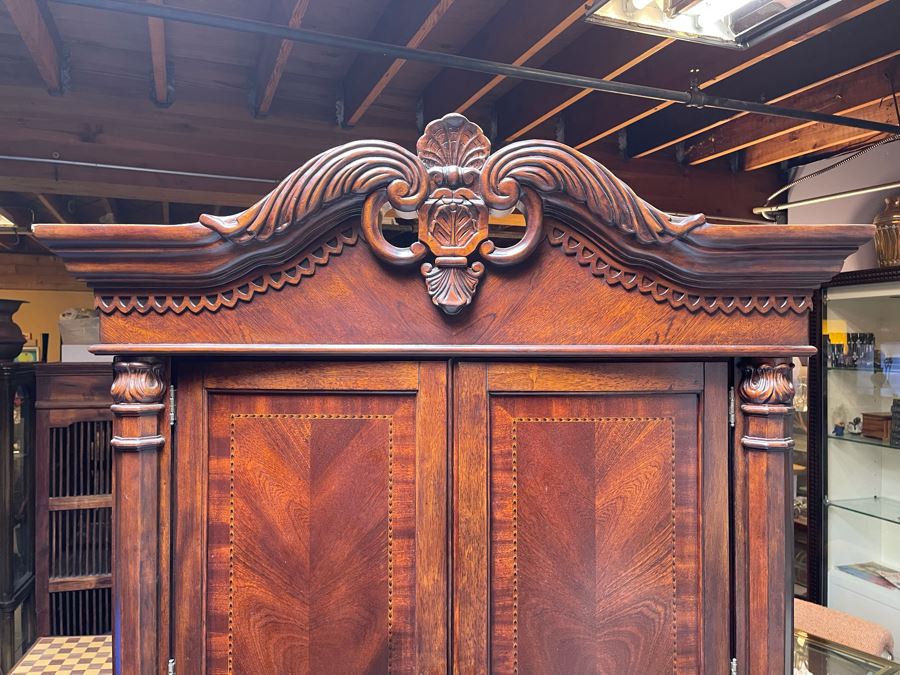 Kathy Ireland Home 2-Piece Armoire Cabinet 50W X 22D X 85H [Photo 5]