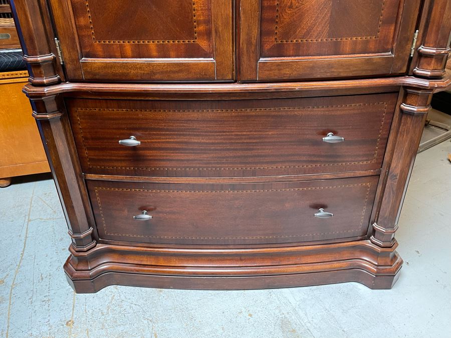 Kathy Ireland Home 2-Piece Armoire Cabinet 50W X 22D X 85H [Photo 6]