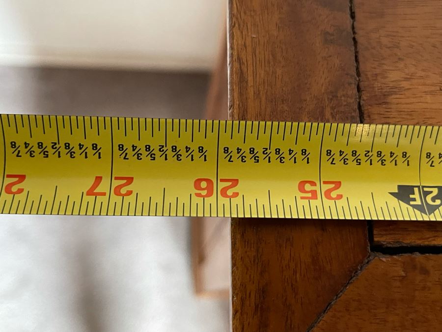 Indonesian Teak Spindle Front Cabinet 26W X 12.5D X 39H [Photo 8]