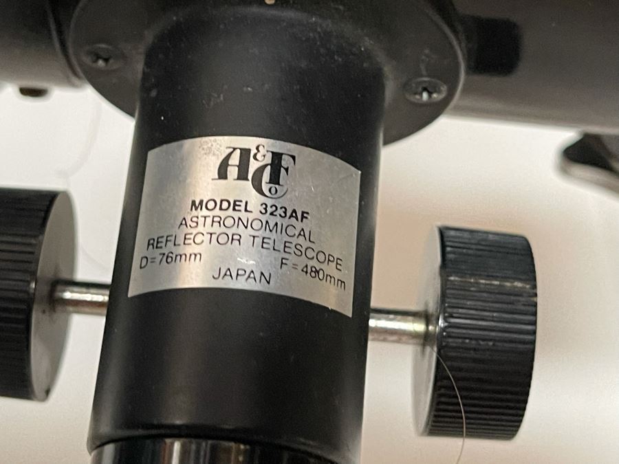 Astronomical Reflector Telescope By A&F Co Model 323AF [Photo 9]