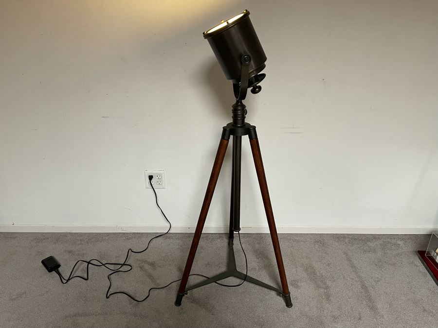 Photographer's Adjustable Tripod Metal Floor Lamp Spotlight 50H [Photo 4]