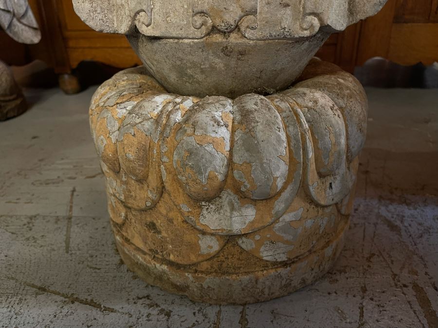 Vintage Chinese Stone Standing Buddha [Photo 27]