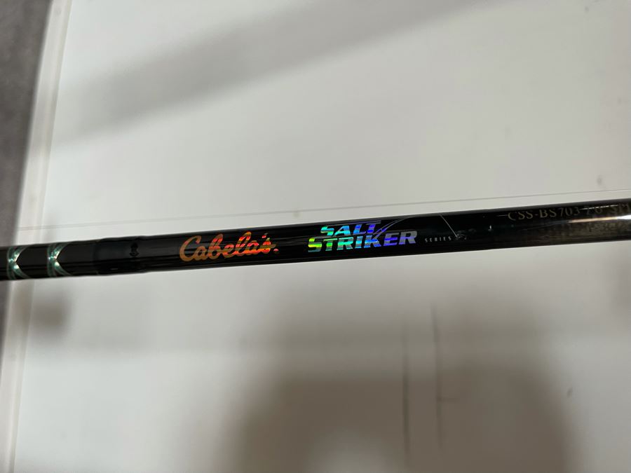 Collection Of Salt Water Fishing Poles And One Fishing Reel Including AVET Graphite Rod, NFT, Shakespeare [Photo 5]