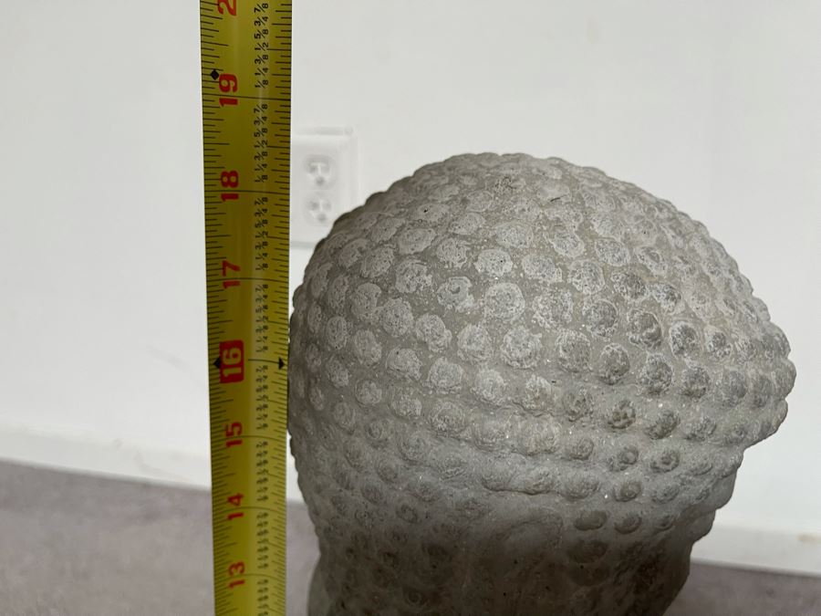 Concrete Buddha Garden Statuary 17W X 9D X 18.5H [Photo 9]