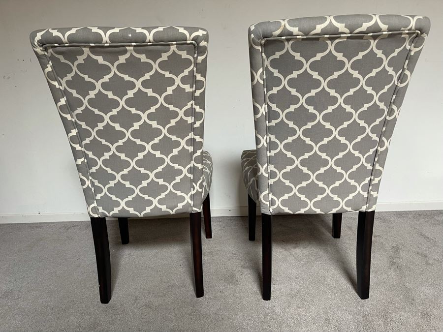 Pair Of Contemporary Side Chairs [Photo 4]