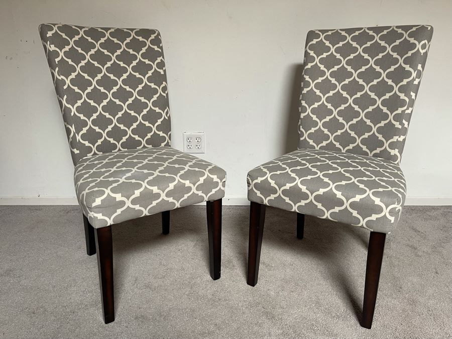 Pair Of Contemporary Side Chairs [Photo 3]