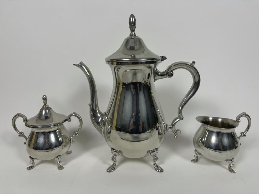 Empire Pewter Coffee Set [Photo 3]