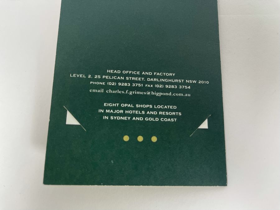 18K Gold Bezel Set Fine Quality Opal And Diamond Dress Ring Size 7.25 Appraised At $2,700 In 2003 [Photo 16]