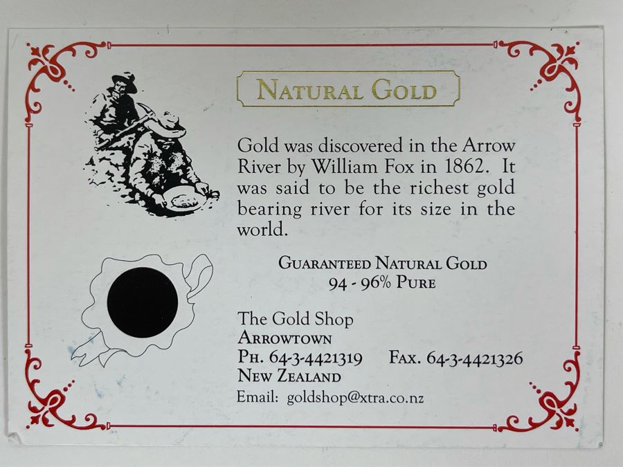 94-96% Pure Natural Gold Nuggets Pendant With 14K Gold 16' Necklace (Pendant Weighs 3g / Necklace Weighs 3.1g / Total Weight 6.1g) [Photo 13]