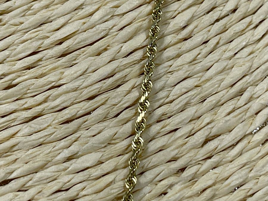 14K Gold Chain 24' Necklace 4.9g [Photo 10]