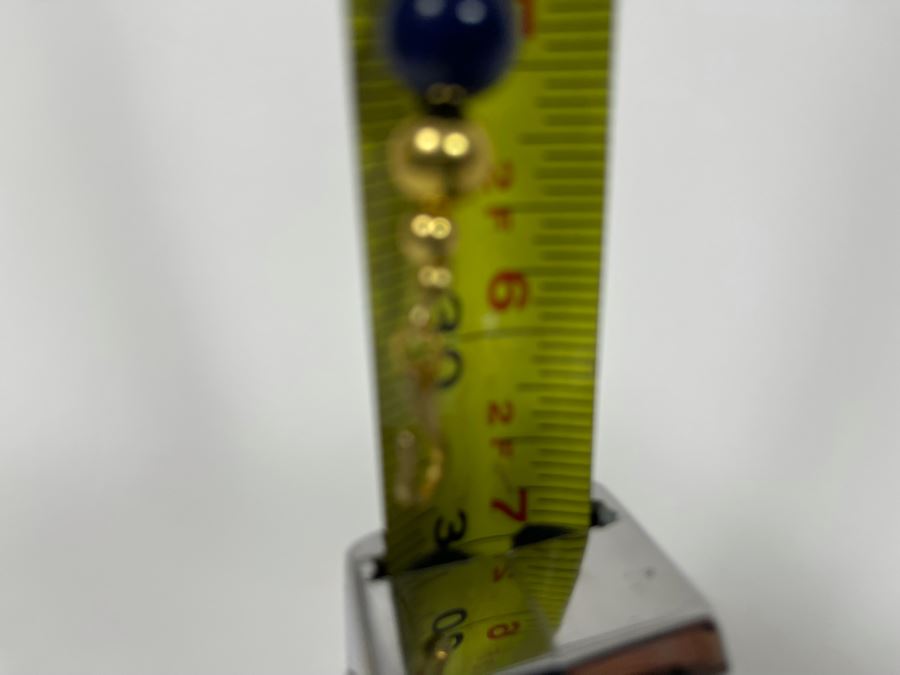 Vintage Cloisonne Bird 30' Necklace With Matching Earrings [Photo 8]