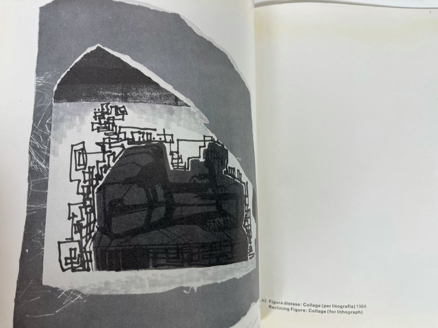 Vintage 1965 Marlborough Roma Gallery Henry Moore Auction Exhibit Catalog With Personalized Letter To Jaqueline Shlaes (Littlefield) [Photo 5]