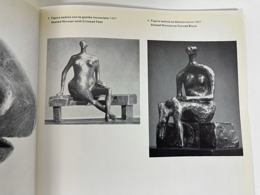 Vintage 1965 Marlborough Roma Gallery Henry Moore Auction Exhibit Catalog With Personalized Letter To Jaqueline Shlaes (Littlefield) [Photo 11]