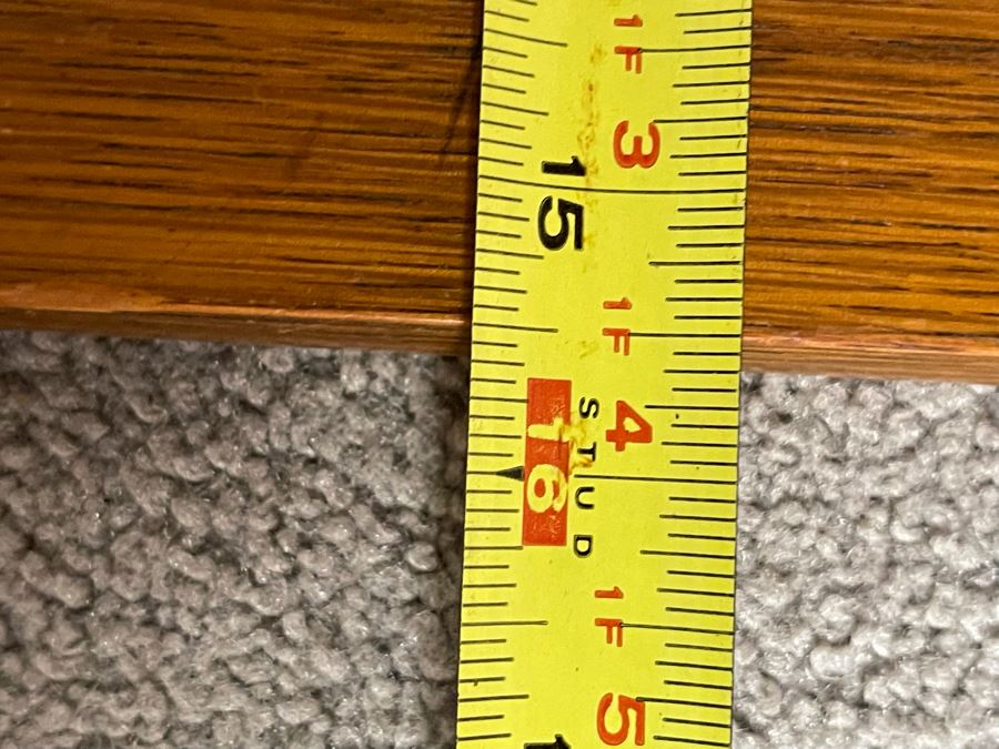 Old Oak Corona, CA Ranch Hall Mirror With Hat Hooks 15.5W X 15.5H [Photo 4]