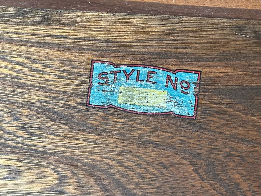 Vintage Peerlees Lightweight Folding Table 30R X 27H [Photo 7]