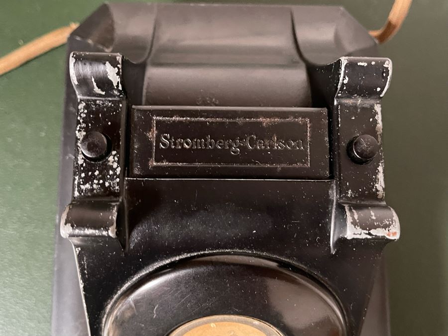 Vintage Stromberg Carlson Bakelite No Dial Telephone Operator System [Photo 7]