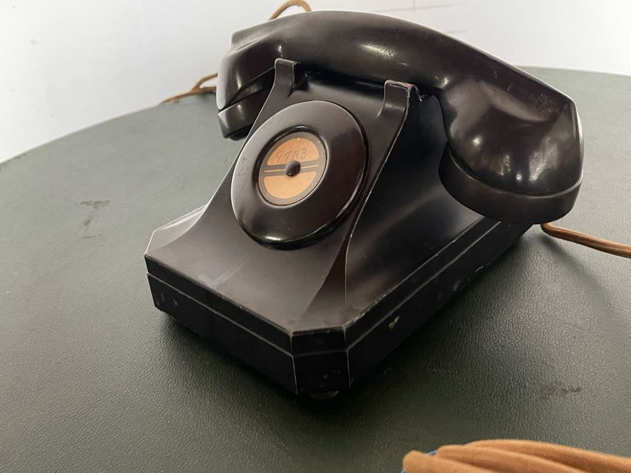 Vintage Stromberg Carlson Bakelite No Dial Telephone Operator System [Photo 10]