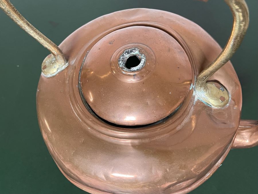 Vintage Copper Teapot For Display [Photo 4]