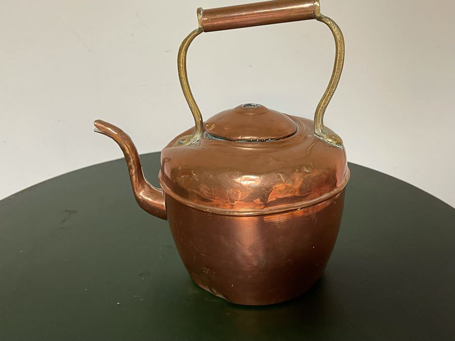 Vintage Copper Teapot For Display [Photo 5]