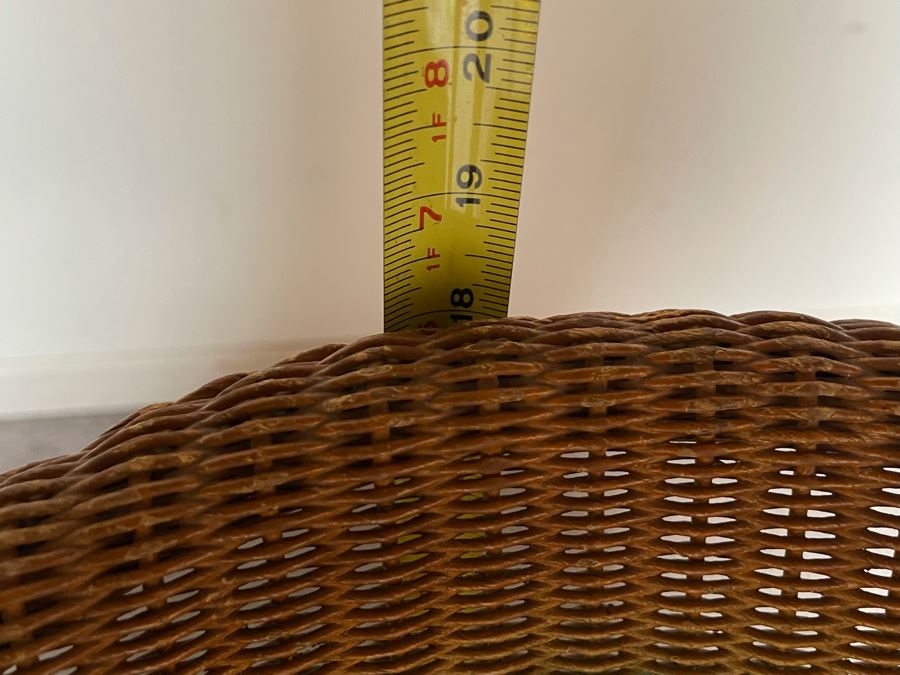 Vintage Child's Wicker Rocking Chair 16W  X 16D X 18H [Photo 10]