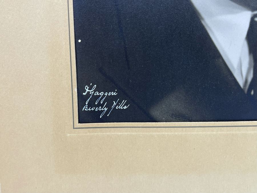 Original Photograph Of Hollywood Film Distribution Pioneer Gus Metzger (1878-1963) Signed By Gus Metzger 7.5 X 9.5 [Photo 5]