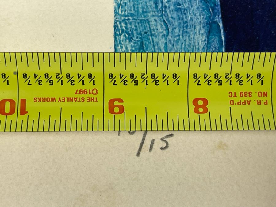 Signed Limited Edition Abstract Print 9 X 8 [Photo 4]