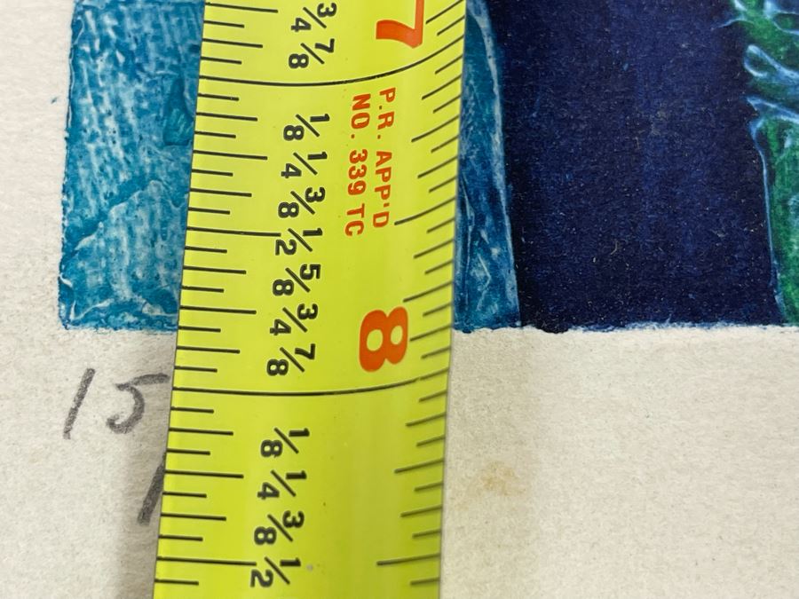 Signed Limited Edition Abstract Print 9 X 8 [Photo 5]