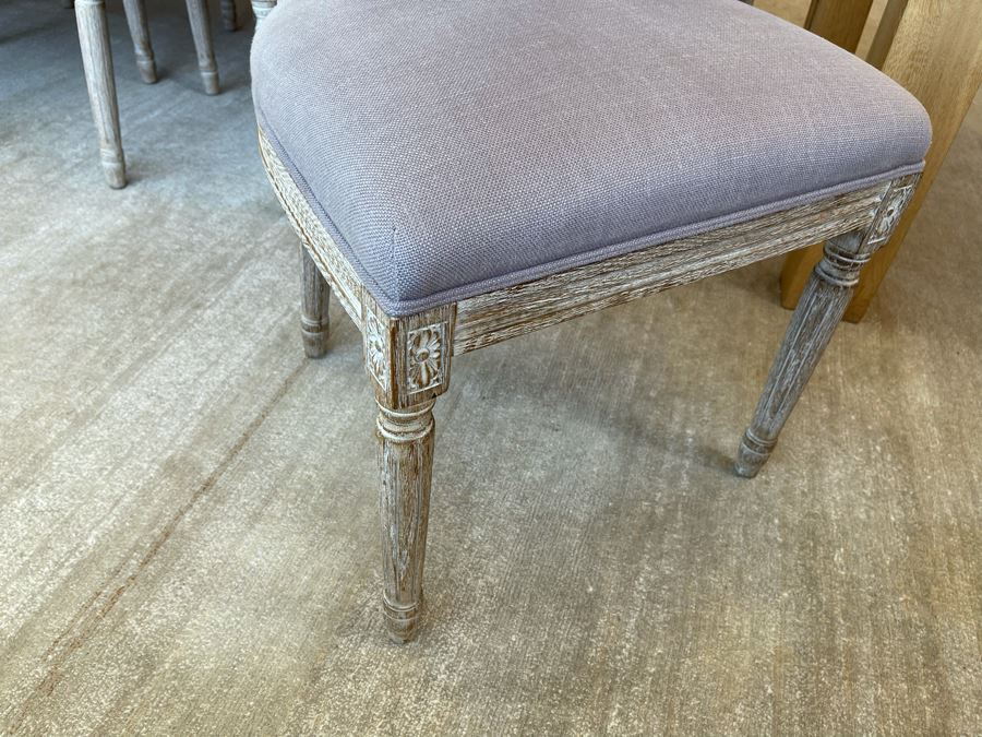 Set Of Eight Restoration Hardware Cane Back Chairs (Table Not Included / Listed Separately) [Photo 5]