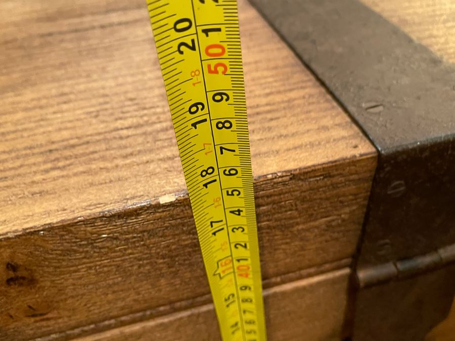 Huge Restoration Hardware Coffee Table Trunk 62W X 33D X 18H - See Photos [Photo 18]