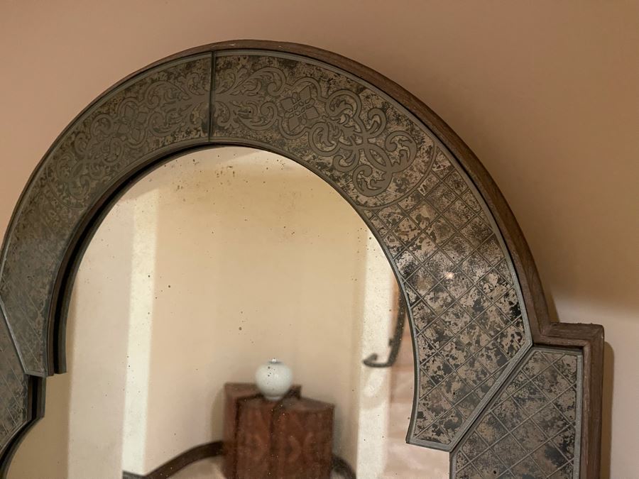 Antiqued Wall Mirror 27W X 54H [Photo 5]